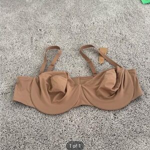 Women's Tan Underwire Bra